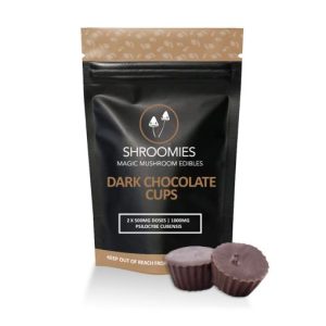 Shroomies Dark Chocolate Cups 1000MG